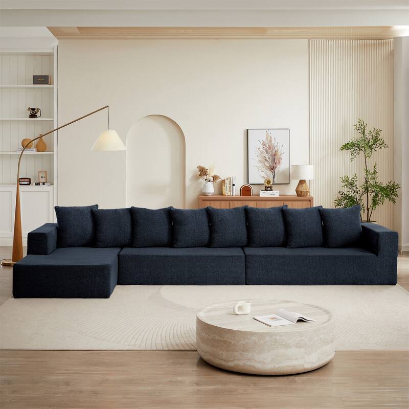 Modern Upholstered Sectional Couch