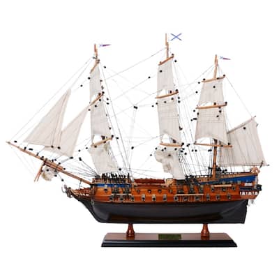 Three Hierarchs (Tri Sviatitelia) Painted Medium Admiral Line