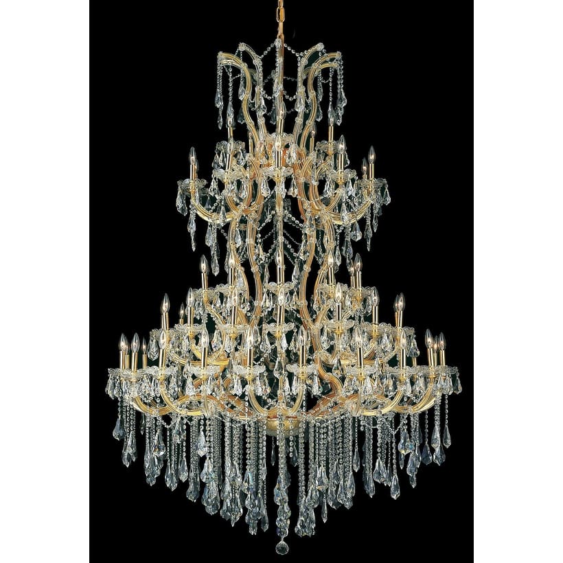 Fleur Illumination 61 light Gold Chandelier