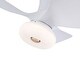 preview thumbnail 10 of 13, Blue Reversible Flush Mount Ceiling Fan Light with Remote