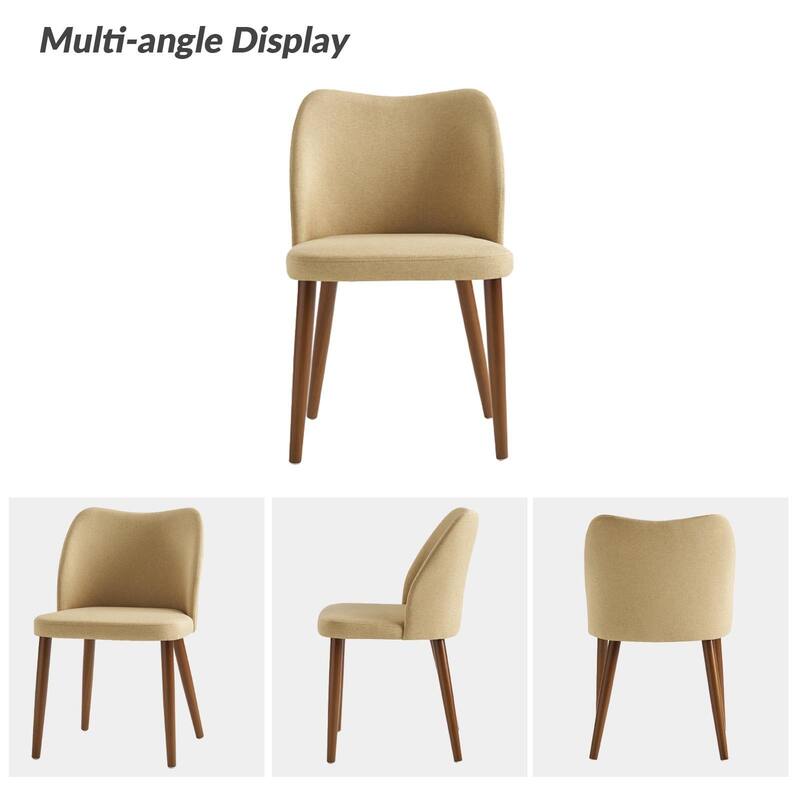 Melisa Solid Wood Dining Chair Set of 4 by HULALA HOME
