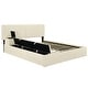 preview thumbnail 6 of 34, Upholstered Platform Bed with Lateral Storage Compartments and Thick Fabric,Velvet