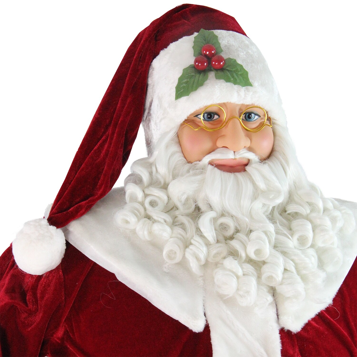 life size stuffed santa claus
