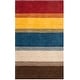 preview thumbnail 21 of 20, SAFAVIEH Handmade Himalaya Orange/ Multicolored Stripe Wool Gabbeh Rug