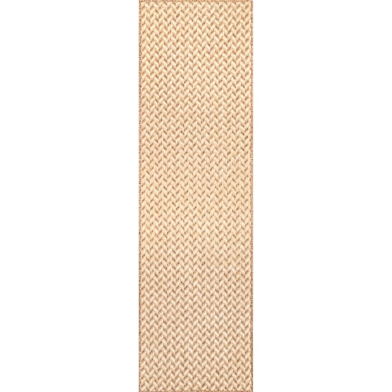 Nuloom Camryn Herringbone Indoor/Outdoor Area Rug