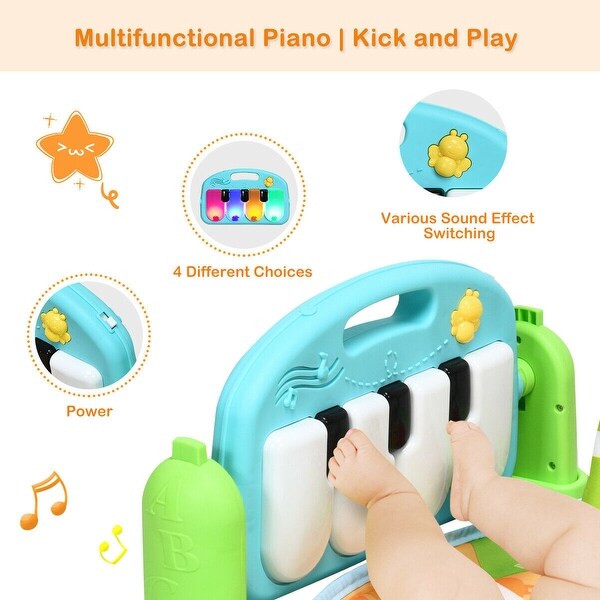 baby piano kick mat