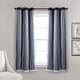 preview thumbnail 27 of 146, Lush Decor Grommet Sheer Panel Pair with Insulated Blackout Lining