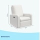 preview thumbnail 19 of 60, Graco Teddi Power Recliner Swivel Glider with USB
