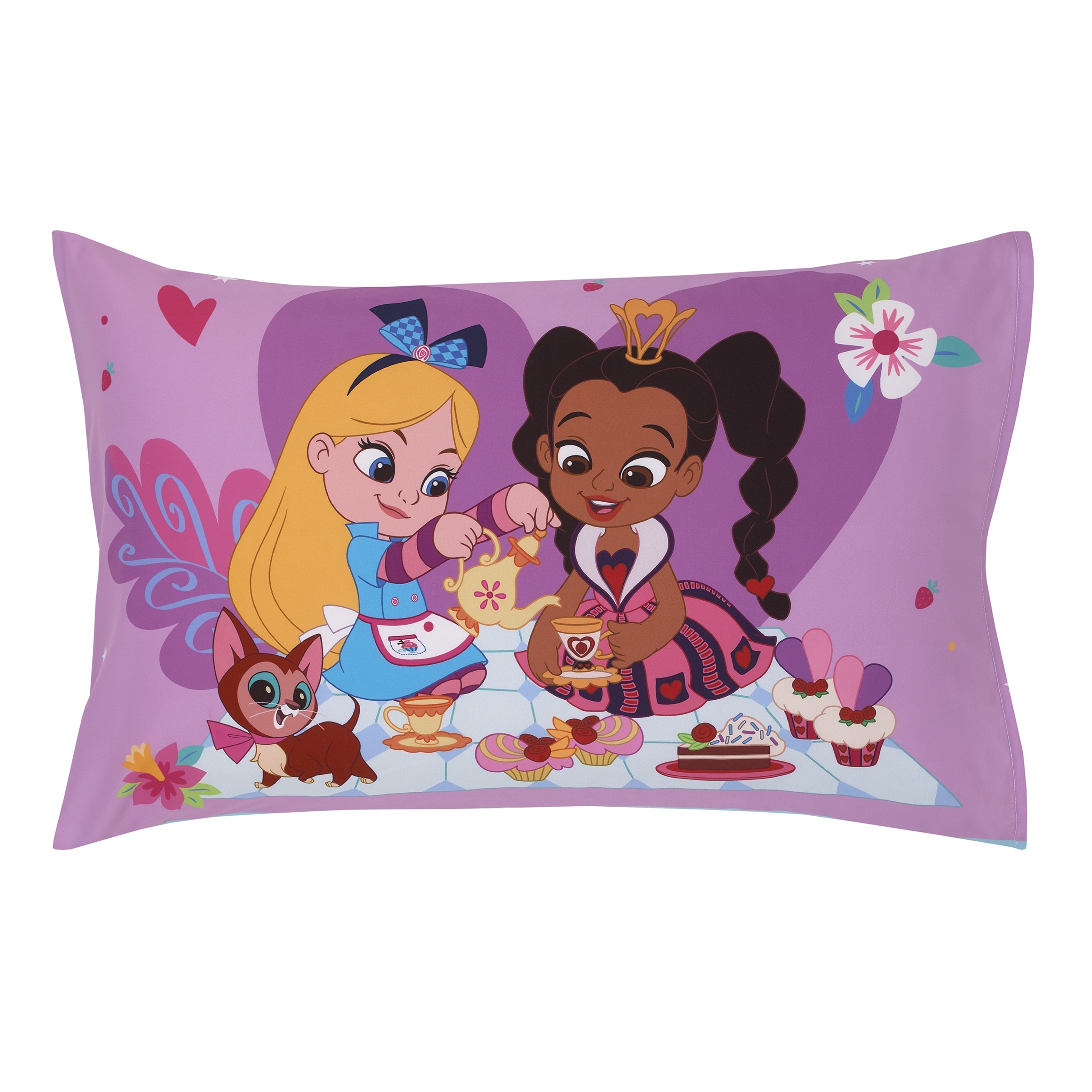 Disney Alice's Wonderland Bakery Tea Party Pink and Purple