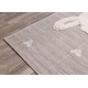 preview thumbnail 13 of 11, Kids Collection - Beige/Cream Llama Area Rug