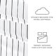 preview thumbnail 3 of 3, Becky Cameron Distressed Field Stripe Pattern 4 Piece Deep Pocket Bed Sheets Set