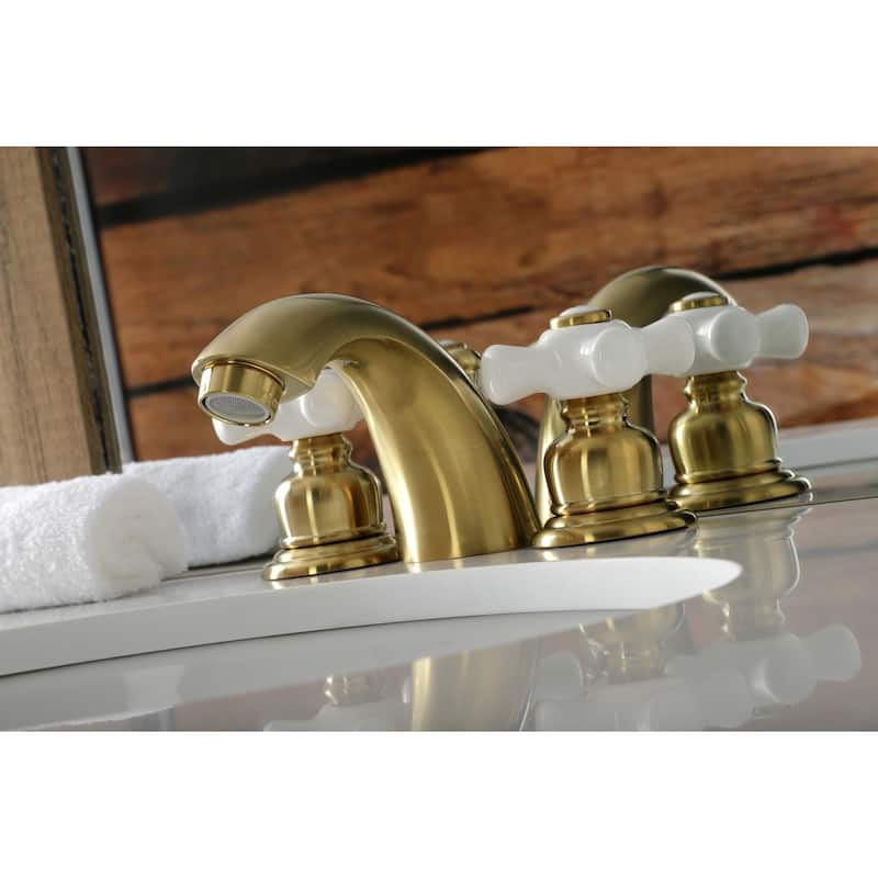 Kingston Brass Victorian Mini-Widespread Bathroom Faucet