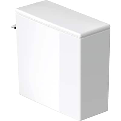 Duravit 093520-L-1 DuraStyle 1 GPF Toilet Tank Only with Left Hand