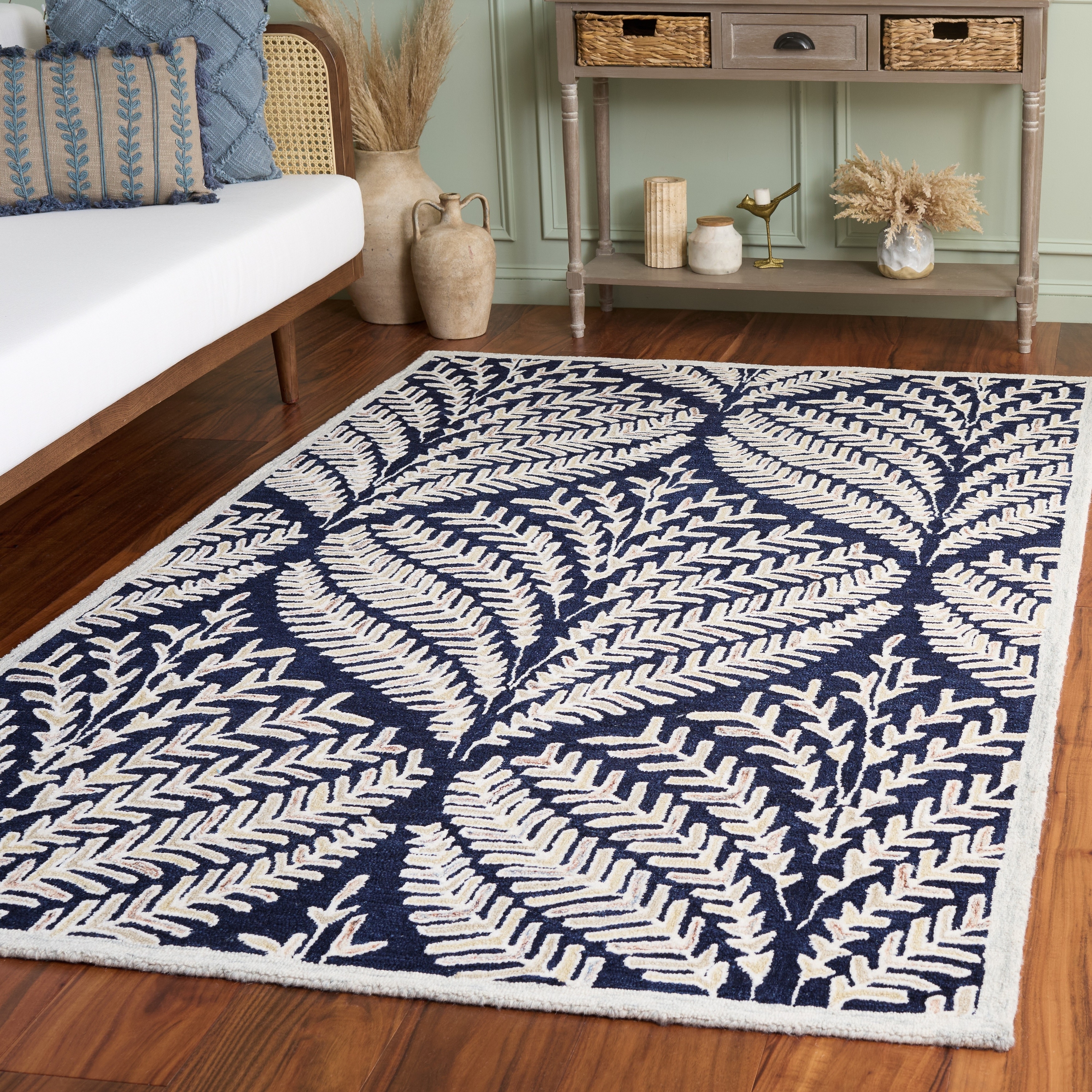 SAFAVIEH Handmade Capri Kert Wool Rug - On Sale - Overstock - 40503194