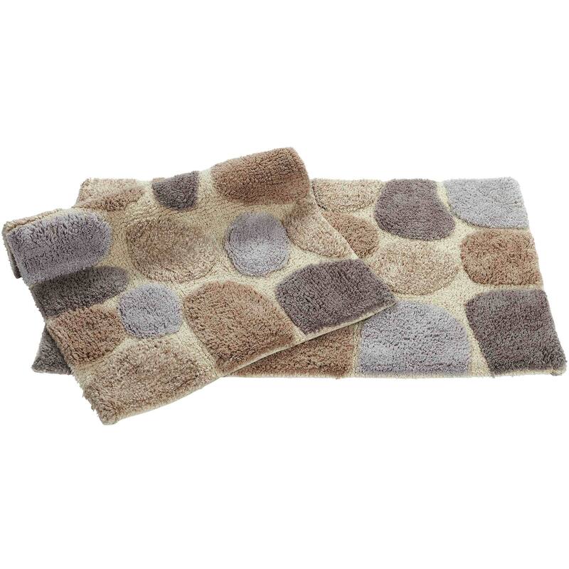 Chesapeake Pebbles 2pc Bath Rug Set
