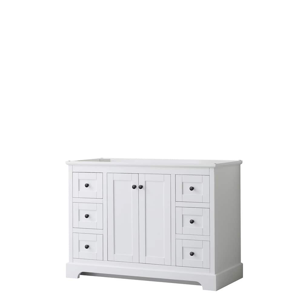 Avery 48-inch Single Vanity, No Top, No Sink, No Mirror