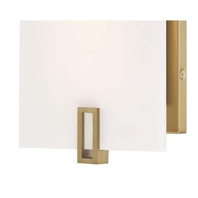 Minka Lavery 921-L Aizen 19" Tall LED Wall Sconce with Faux Alabaster