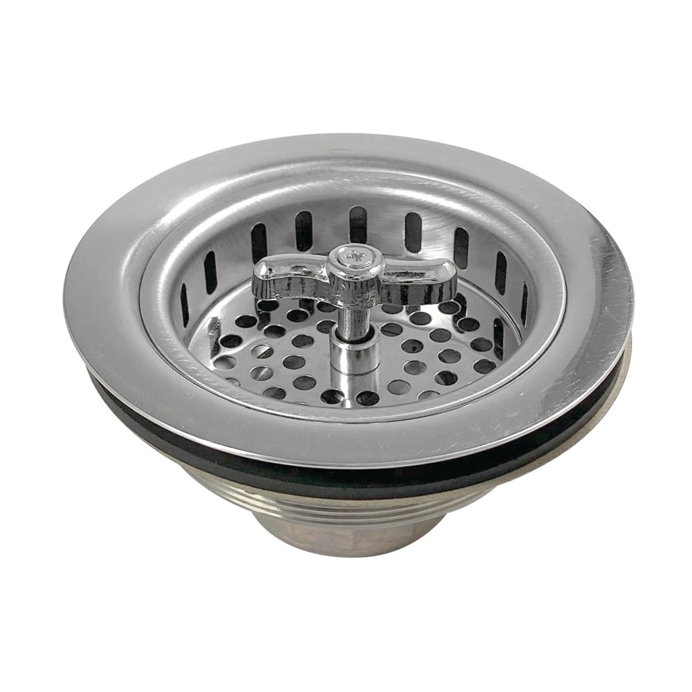 Stainless Steel Strainer Drain for Square Drain Sinks by Strictly Sinks  SD-SS