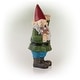 preview thumbnail 93 of 104, Gnome Folding Hands Looking Up Garden Statue