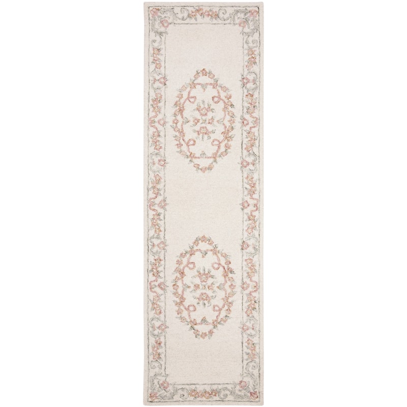SAFAVIEH Handmade Aubusson Zavastia Traditional Oriental Wool Rug