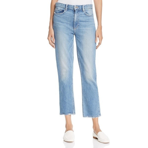 paige high rise sarah straight jeans