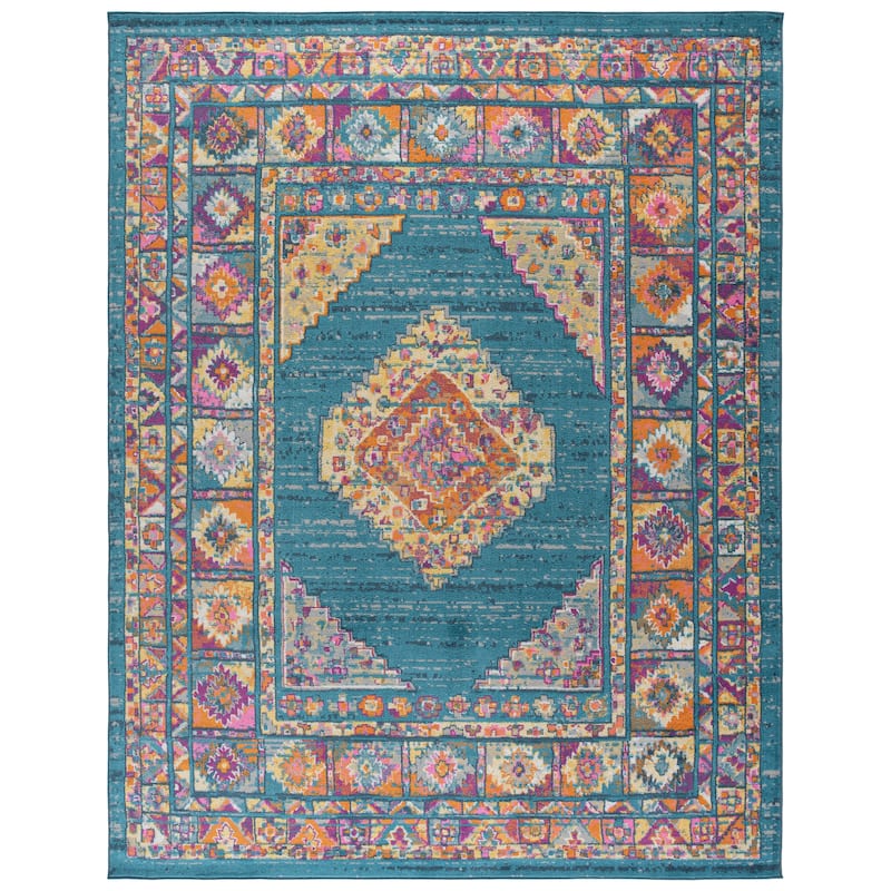 SAFAVIEH Madison Beverlee Vintage Boho Oriental Rug