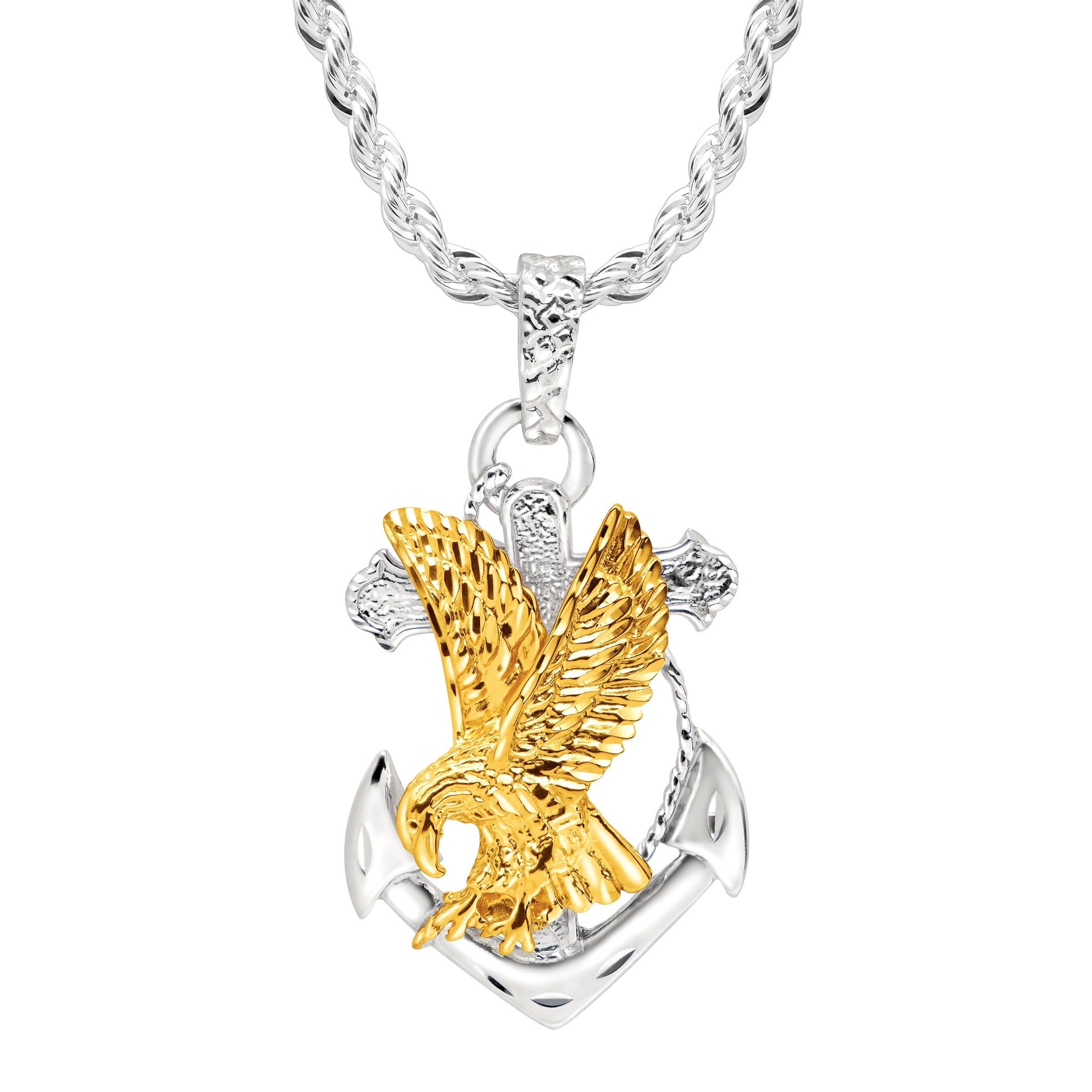 anchor necklace for men