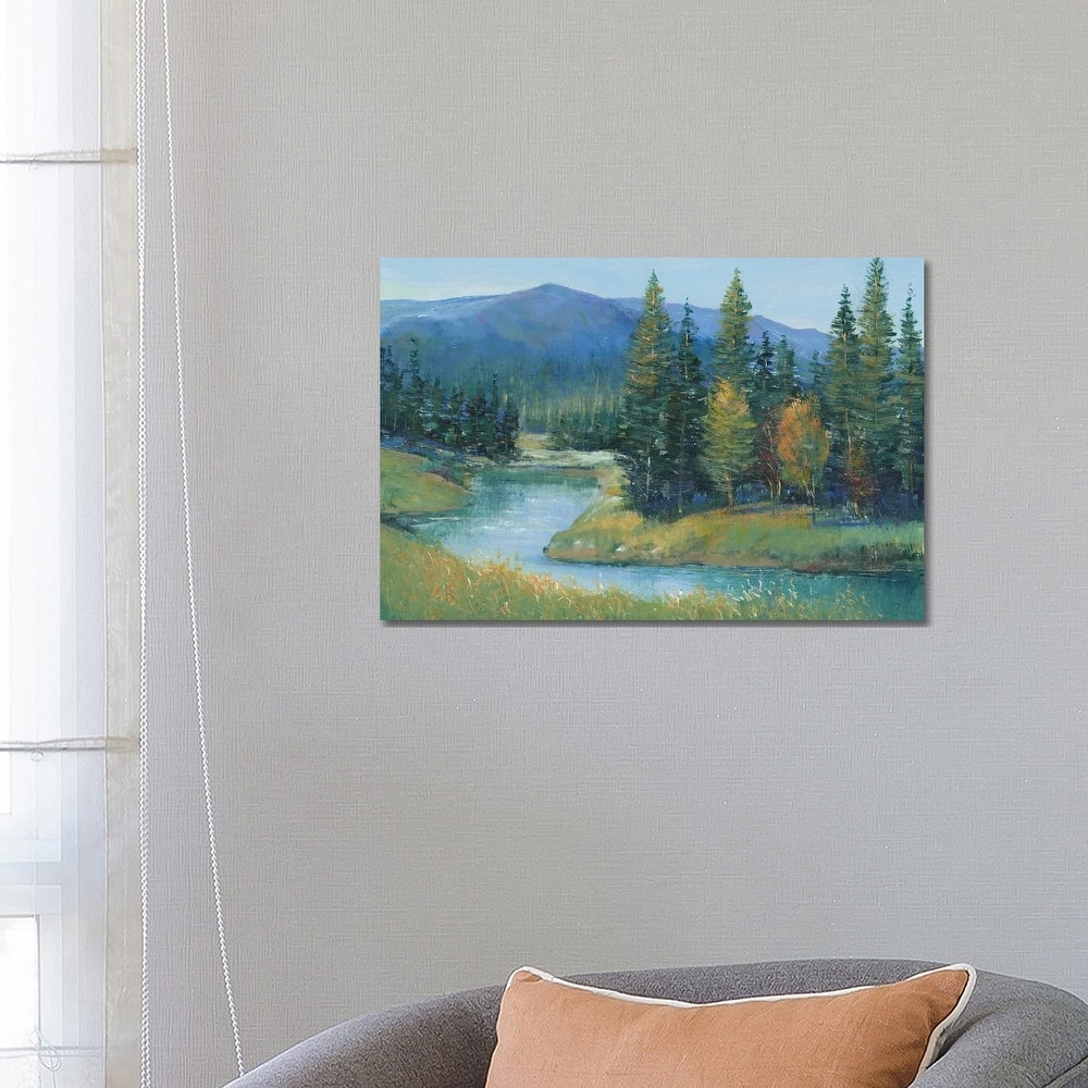 iCanvas "Trout Stream II" by Tim OToole Canvas Print