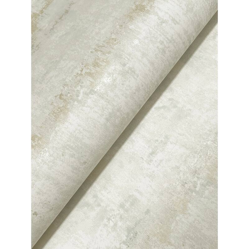 A-Street Prints Morningtide Seafoam Textured Stripe Wallpaper