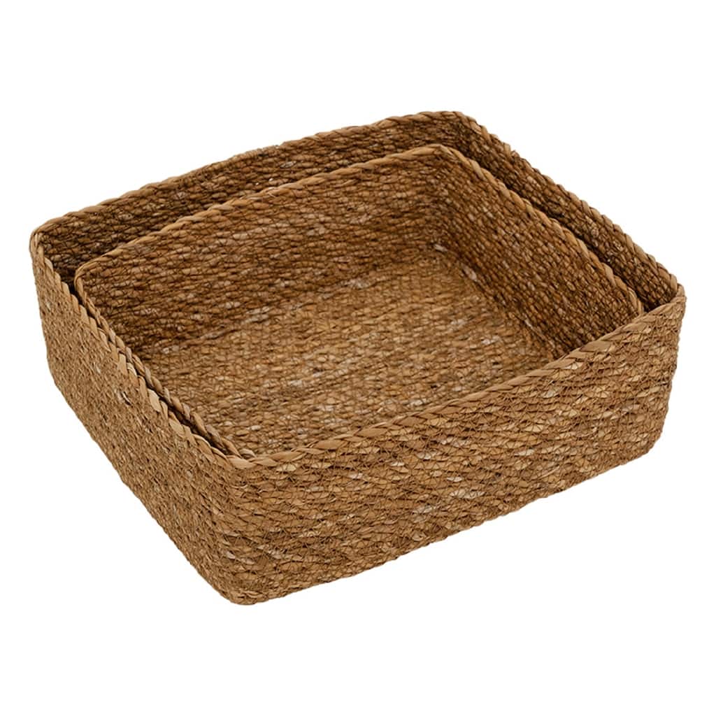 Baskets Dorno, Set Of 2 - Natural