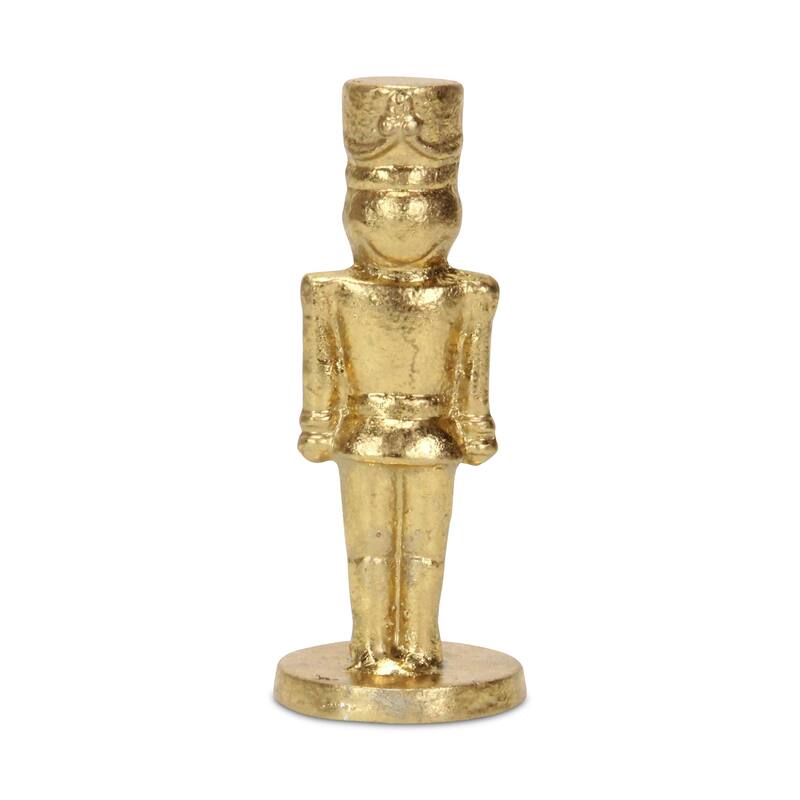 Clara Gold Cast Iron Nutcracker Figurine
