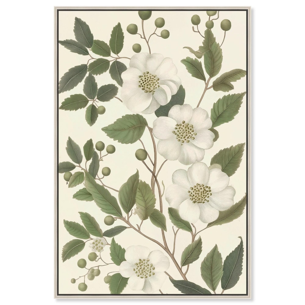 White Cherokee II Canvas by Art Remedy