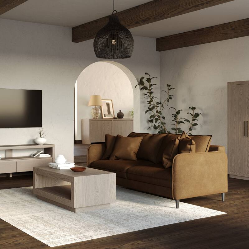 Maven Lane Artemis Contemporary Wooden Coffee Table