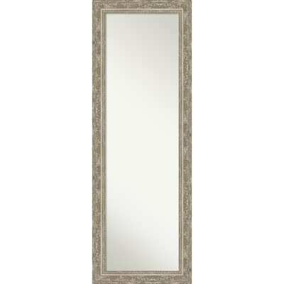 Filigree Non-Beveled Framed Full-Length On the Door Mirror