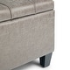 preview thumbnail 34 of 168, WYNDENHALL Elliot Transitional Table Ottoman