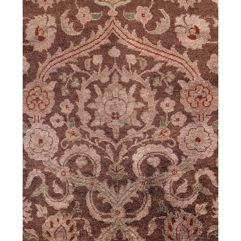 Overdyed One-of-a-Kind Hand-Knotted Area Rug - Brown - 8' 2" x 10' 5"