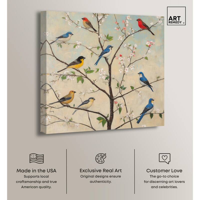 Arboreal Aria I Canvas by Art Remedy, Gallery Wrapped