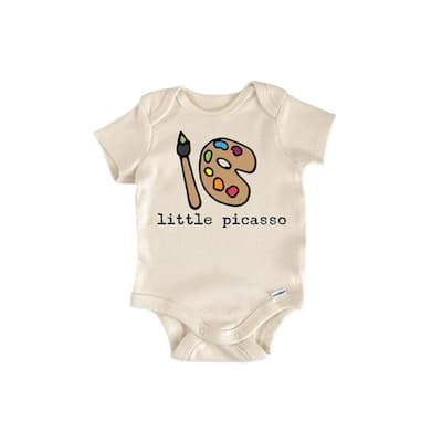 Artist Painting - Baby Boy Girl Clothes Infant Bodysuit Funny Cute Newborn