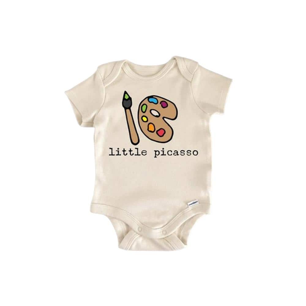 Artist Painting - Baby Boy Girl Clothes Infant Bodysuit Funny Cute Newborn