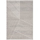 preview thumbnail 6 of 17, SAFAVIEH Pyramid Galatea Modern Geometric Rug 6'7" Square - Grey/Ivory - Square
