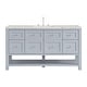 preview thumbnail 24 of 56, James Martin Vanities Breckenridge 60" Single Vanity, Serenity Blue
