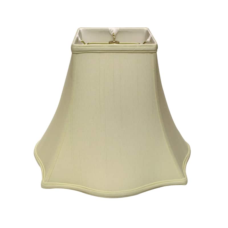 Modified Softback Lampshade with Washer Fitter, Egg - Cream White