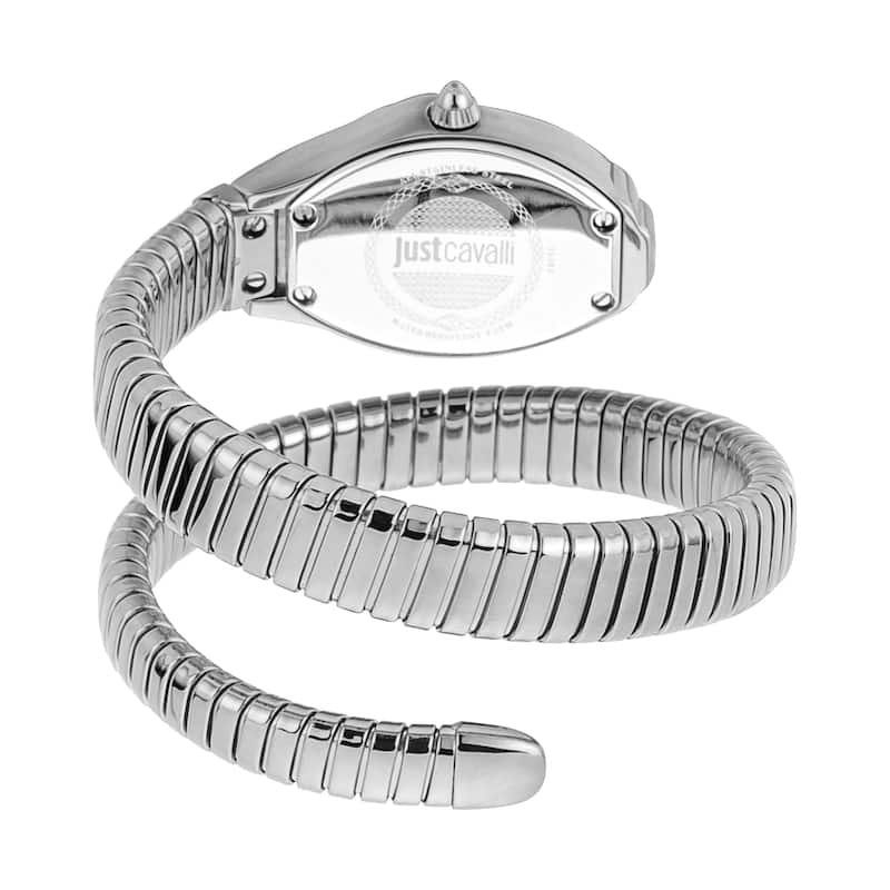 Just Cavalli Women's JC1L183M0015 Quartz Watch - Silver-Tone