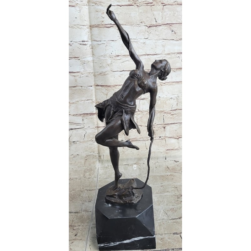 Female Dancer Art Deco Bronze Chiparus Tribute Bronze Sculpture Statue Figure