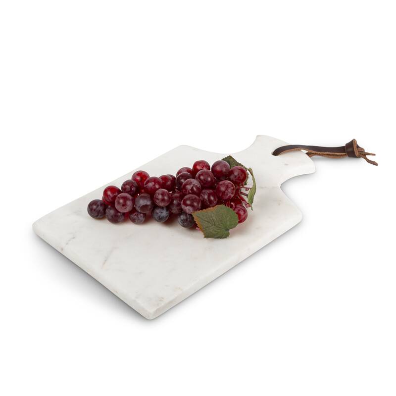 12 in Genuine White Marble Cutting Board