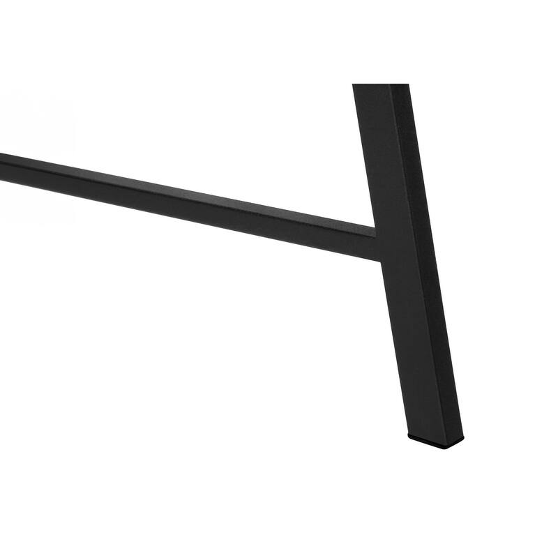 Modern 48" L-Shaped Desk with Storage Shelves, Metal Sawhorse Legs, Corner Desk for Home Office