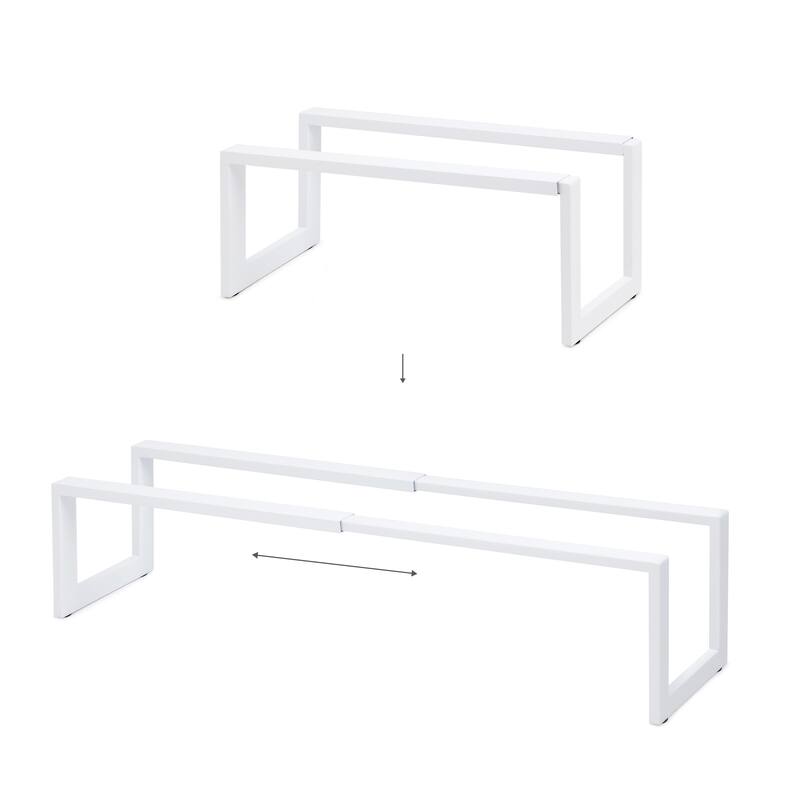 Qualiazero Heavy Duty Steel Expandable Shoe Rack