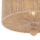preview thumbnail 7 of 7, Crystorama Lighting Group JES-B7103 Jessa 3 Light 16" Wide Flush Mount