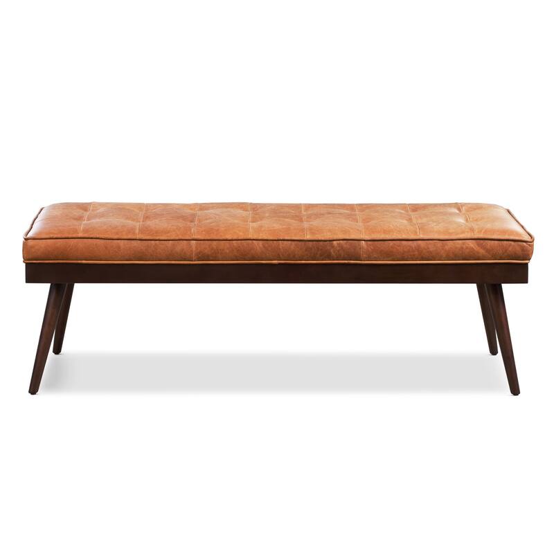Poly & Bark Luca Bench - Full Grain Genuine Italian Leather