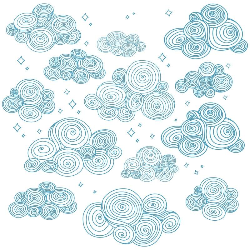 WallPops WallPops Not So Cirrius Wall Decal